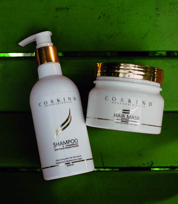 combo hair shampoo and mask